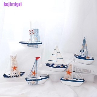[kejimigri] figuritas marinas náuticas creativas en modo velero decoración de habitación figuritas miniatura barco pequeño