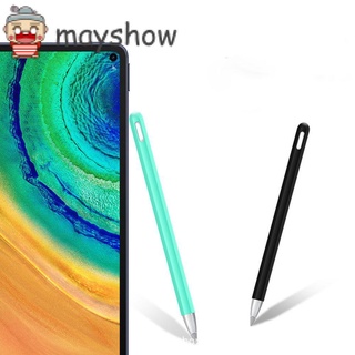 Mayshow para Huawei Matepad Pro Candy Color a prueba de polvo antideslizante Alupen Tablet pluma de silicona funda Stylus