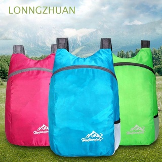 lonngzhuan 8 colores ligero packable mochila al aire libre hombres mujeres daypacks plegable práctico bolsa ultraligera plegable 20l nano impermeable viaje daypack/multicolor