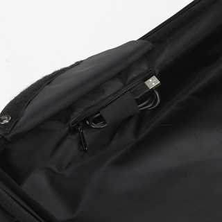 17.3 pulgadas duro shell portátil mochila impermeable hombres de negocios bolsa de viaje
