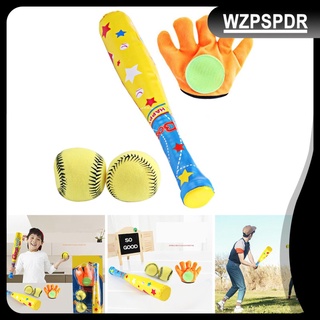 Wzpspr juego De Mini Bola De béisbol De Espuma suave Para exteriores De 2 Bolas 1 De 1 pza lentes Kindergarten