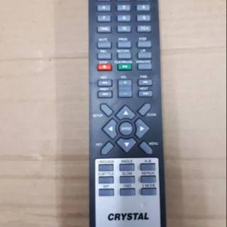Control remoto original de DVD de cristal