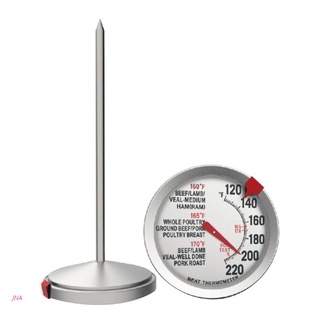 jj - termómetro de carne de acero inoxidable impermeable para aves de corral
