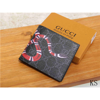 Gucci_Animal - carteras cortas para hombre, cuero, tarjetas de identificación (5)