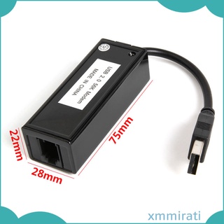 Convertidor De Cable De Mdem De Fax De Datos Externos USB 2.0 56K Para