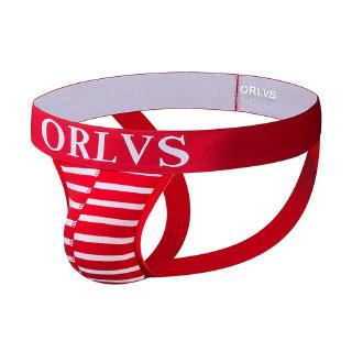 ORLVS ropa interior sexy para hombre tanga bragas raya OR126