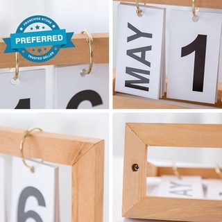 Plum.ph IKEA style simple escritorio de madera calendario oficina personalidad madera estudio estilo decoración M3H2