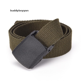 [buddyboyyan] Cinturón de cintura Casual liso para hombre/mujer/cinturón/cinturón de lona/cinturón caliente