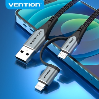 Vention USB tipo C Cable de carga rápida Multi cargador rápido Micro USB C Cable para iPhone Samsung Xiaomi Huawei Oneplus