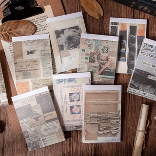 50 Hojas/Lote [Zakka Life Series] vintage material Papel scrapbooking Diario