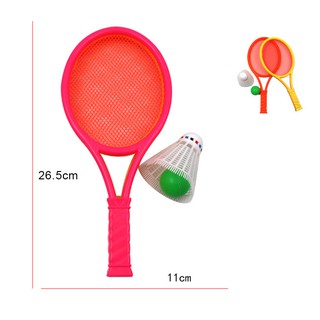 [two]juego de raquetas de bádminton portátiles para niños, familia, raqueta de bádminton, raqueta de juguete para niños, bádminton, murciélago, volante, Mini murciélago con bádminton, juguete interior (6)