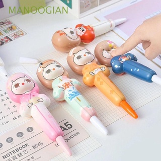 MANOOGIAN Student Gel Pen Kawaii Signing Pen Cartoon Doll Pen Pretty Doll Cute Creative Decompression Office School Supply Girls Squeeze Foam Pen/Multicolor