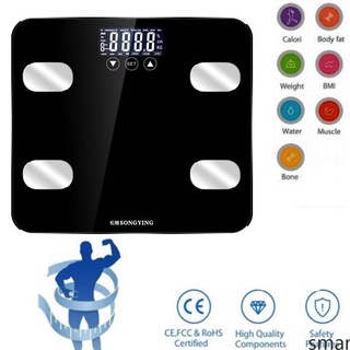 ready 0.2-150kg smart digital lcd imc calorías músculo cuerpo baño báscula de pesaje cod
