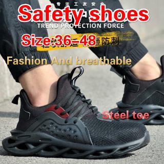 Nuevos zapatos de seguridad transpirables resistentes al desgaste/zapatos de trabajo casuales resistentes a puñaladas/deportivos