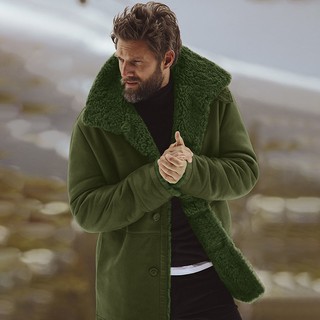 Lgq chamarra/chaqueta De piel De oveja cálida cálida para invierno para hombre (9)