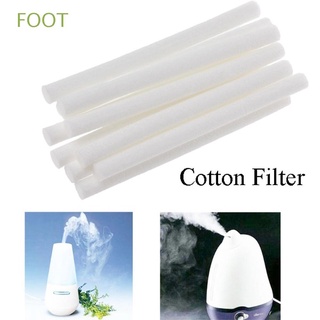 pies 8 cm 10pcs humidificadores de niebla filtro de repuesto accesorios de coche filtro de aroma de aire palos de algodón purificar útil hisopo de algodón hogar y vivir difusor piezas
