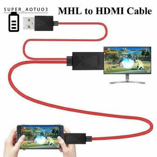 Cable Adaptador Micro USB MHL A HDMI 1080P HD TV Para Samsung Galaxy Phone PC/Laptop