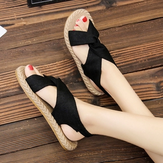 Sandalias de verano zapatillas mujer nuevo estilo zapatos (3)