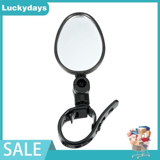 Luckydays - espejo retrovisor de bicicleta (360 grados, espejo retrovisor, 360 grados)