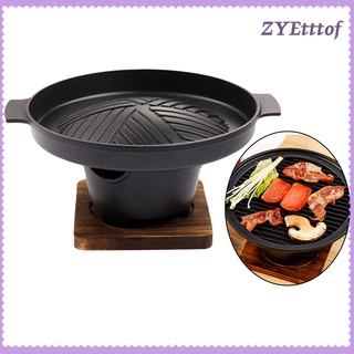 BBQ Grill Alcohol Stove Triangular Furnace Hibachi Outdoor Cooker Utensil