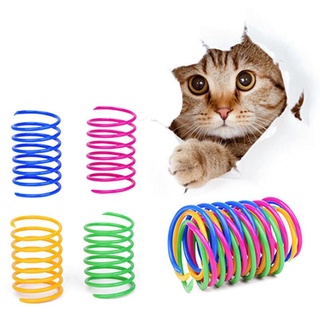 5 Pzs Juguetes Para Gatitos/Gatos/Juguete/Springs/Divertido/Color Brillante/Suministros Para Mascotas