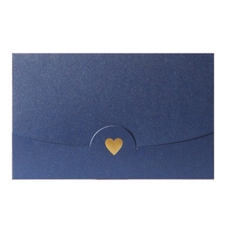 BROWNLIE invitación sobres de papel pequeña tarjeta de felicitación Mini sobres de regalo de boda sobre estacionario estampado amor para carta 10,5 x 7 cm tarjeta de nombre/Multicolor (5)