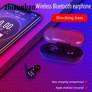 Y30 Tws Mini audífonos Bluetooth 5.0 De parada Led automético
