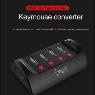 ipega pg 9133 - adaptador de teclado y manija de ratón con cable para n-switch ps4 xbox one