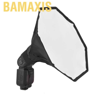 Bamaxis 30cm portátil On-cámara Mini Flash redondo difusor SoftBox para Speedlite (5)