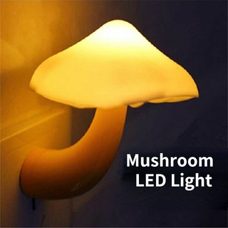 Dormitorio lámpara de hongo lámpara LED controlada MINI lámpara de noche lámpara de noche inductiva automática