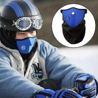 cubierta de máscara de media cara para motocicleta, unisex, esquí, nieve, moto, ciclismo, invierno, protector de cuello, bufanda cálida (1)