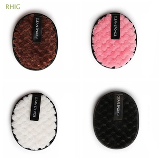RHIG Women Cleansing Cloth Pads Soft Face Cleaner Makeup Remover Towel Cosmetic Microfiber Reusable Magical Tools Beauty Essentials Plush puff