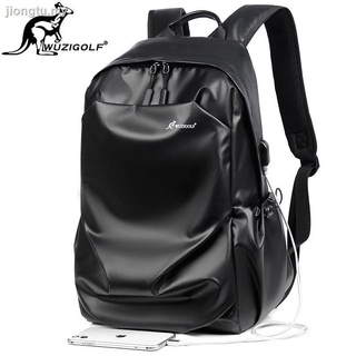 Binao canguro impermeable mochila de los hombres s Casual bolsa de viaje mujer estudiante bolsa de negocios de ordenador de tendencia
