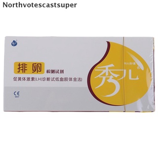 northvotescastsuper - tira de prueba de ovulación (10 unidades), reconocimiento automático de nvcs