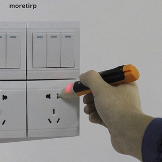 moretirp 1pc ac 90-1000v probador de voltaje eléctrico sin contacto pluma detector de energía sensor co