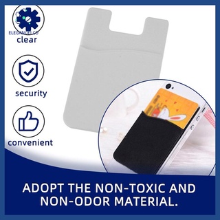 adhesivo adhesivo cubierta trasera titular de la tarjeta caso de la bolsa para el teléfono celular