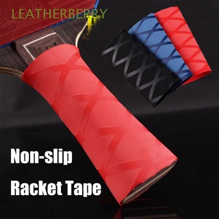 LEATHERBERRY Soft Heat Shrink Tubing Heat-shrinkable Rod Grips Set Racket Tape Ping Pong Absorbed Non-slip Overgrip Racquet Reticulated PE
