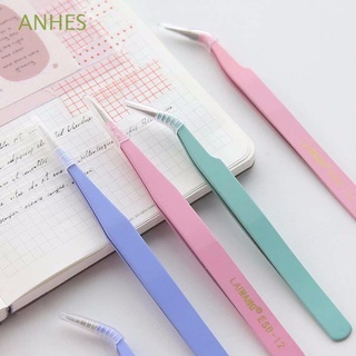 ANHES Practical Tweezers Repair Tools Nail Tweezers Nipper Tape Sticker Tool Notebook Accessorise Stainless Steel Journal Accessorise Scrpabooking Tape Picking Tool|Color/Multicolor