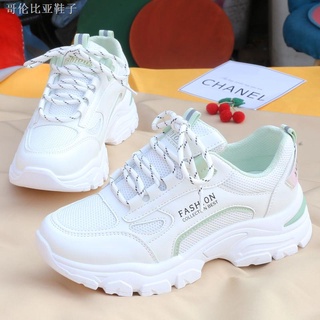 Daddy shoes women s summer breathable mesh Korean version of the board shoes ins tide wild spring and autumn light women s shoes casual sports shoes (1)