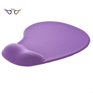 Purple Silicone Gel Wrist Rest Mouse Pad Mat for Laptop Desktop PC