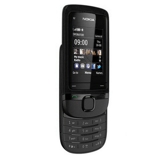Original Nokia C2-05 0.3Mp cámara Gsm 900/1800 desbloqueado Slide teléfono celular