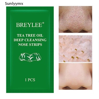 [sxm] esencia de aceite de árbol de té limpieza de poros nasales eliminar aceite cabeza negra parche uyk (8)