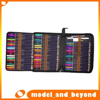 [modelo] Set De lápices De colores profesionales De 72 colores con cremallera estuche suave Premium De color Para mujeres Artistas adultos