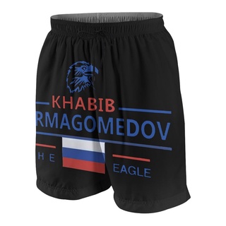 [Estilo salvaje clásico]carta Khabib sabe Nurmagomedov The Eagle Ufc Fighter impresión 3D Casual pantalones cortos de chándal