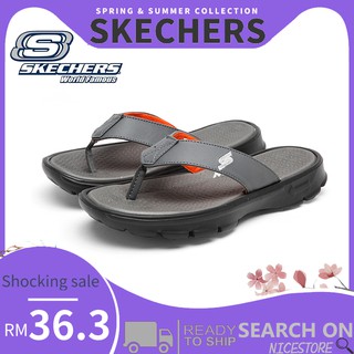 Skechers_ Goga Max classic Casual Slip-on Zapatillas Selipar