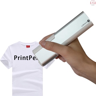 Cs portátil PrintPen impresora de mano pluma de inyección de tinta máquina de impresión de tatuaje Compatible con Android/iOS Smartphone para todas las superficies DIY patrón de tatuaje código de impresión