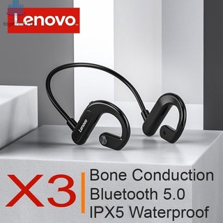 Audífonos Bluetooth para conducir ósea Lenovo X3 audífonos deportivos impermeables