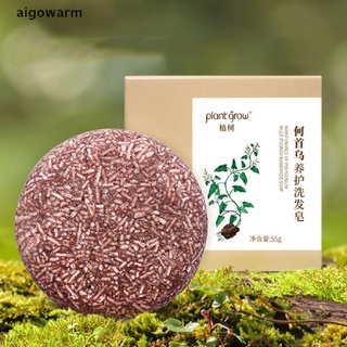 aigowarm organic hair darkening jabón champú hidratante reparación polygonum multiflorum jabón co