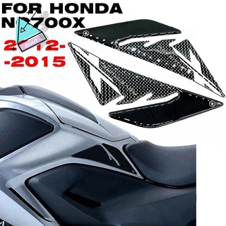 Para Honda NC700X NC750X 2012-2015 motocicleta 3D tanque de combustible lado pegatinas del motor de la almohadilla del tanque Protector