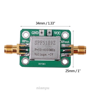 spf5189 práctico transmisor rf banda ancha de banda ancha 50-4000mhz módulo amplificador
